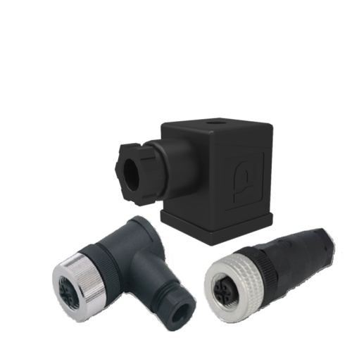 SIMPLE CONNECTOR , LED CONNECTOR, M12 CONNECTOR